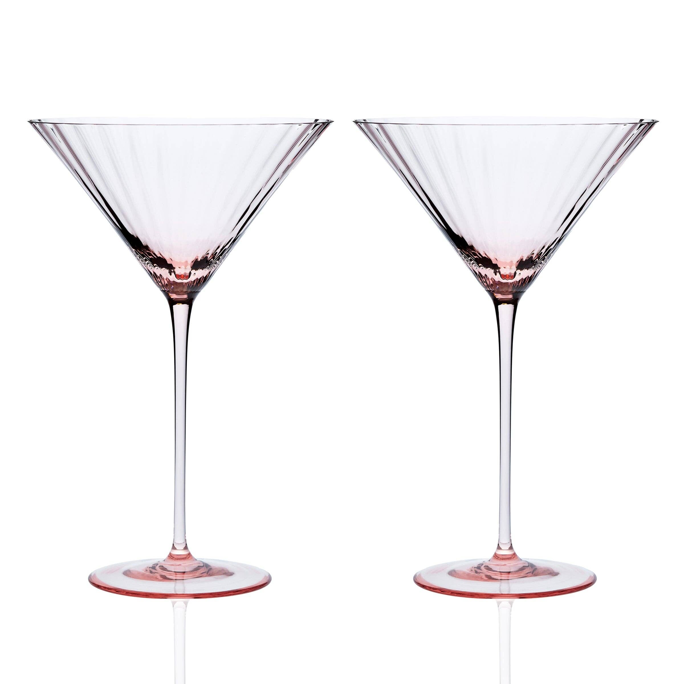 Caskata Quinn White Wine Glass - Rose