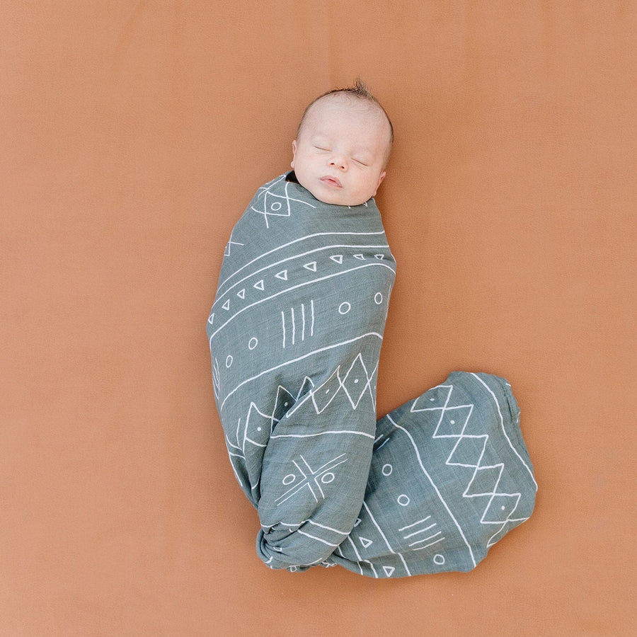 Alpine Muslin Swaddle Blanket Mebie Baby 