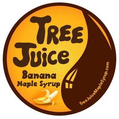 Banana Maple Syrup 12oz Pantry Tree Juice Maple Syrup 