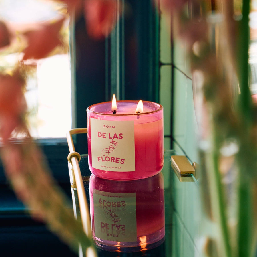 DE LAS FLORES Candle Candles ROEN 