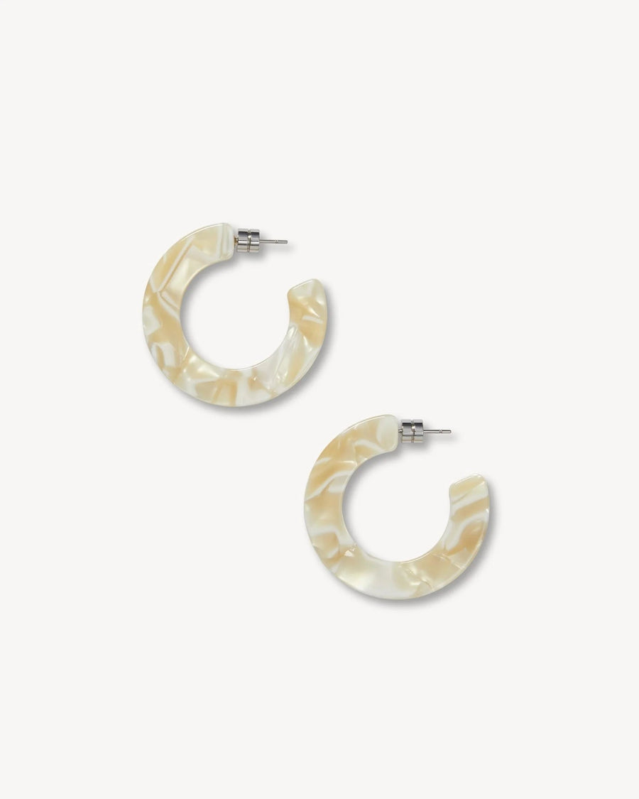 Kate Hoops Jewelry MACHETE Ivory 