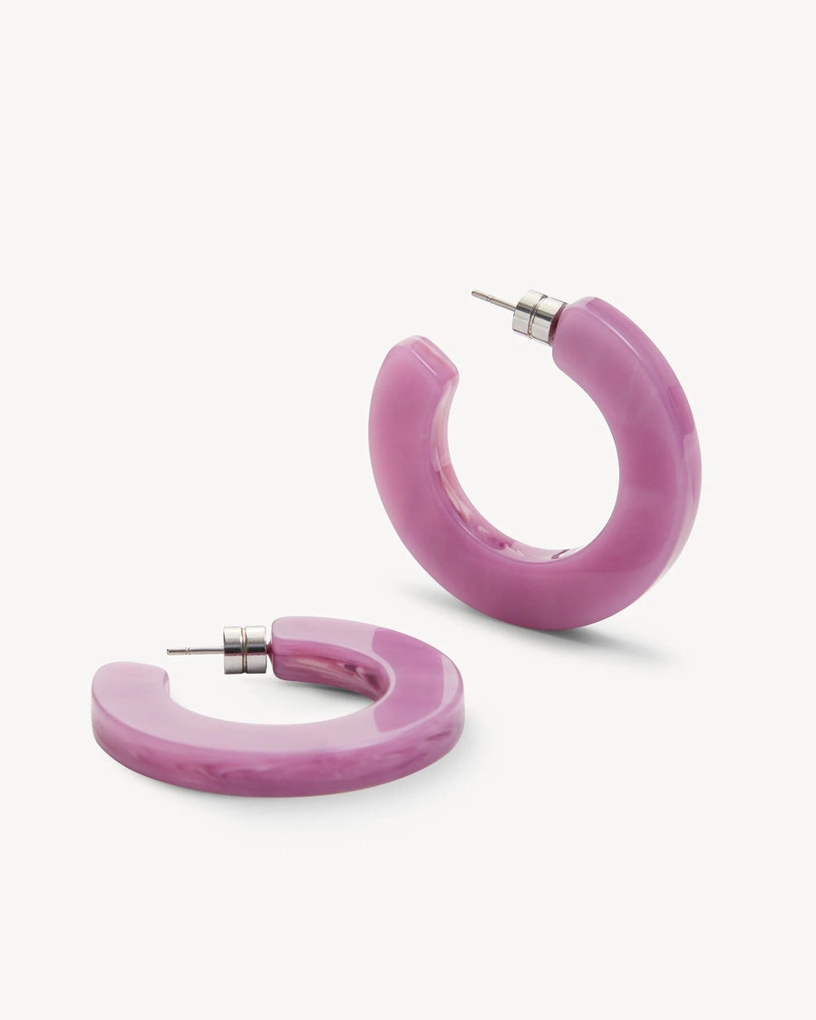 Kate Hoops Jewelry MACHETE Orchid 