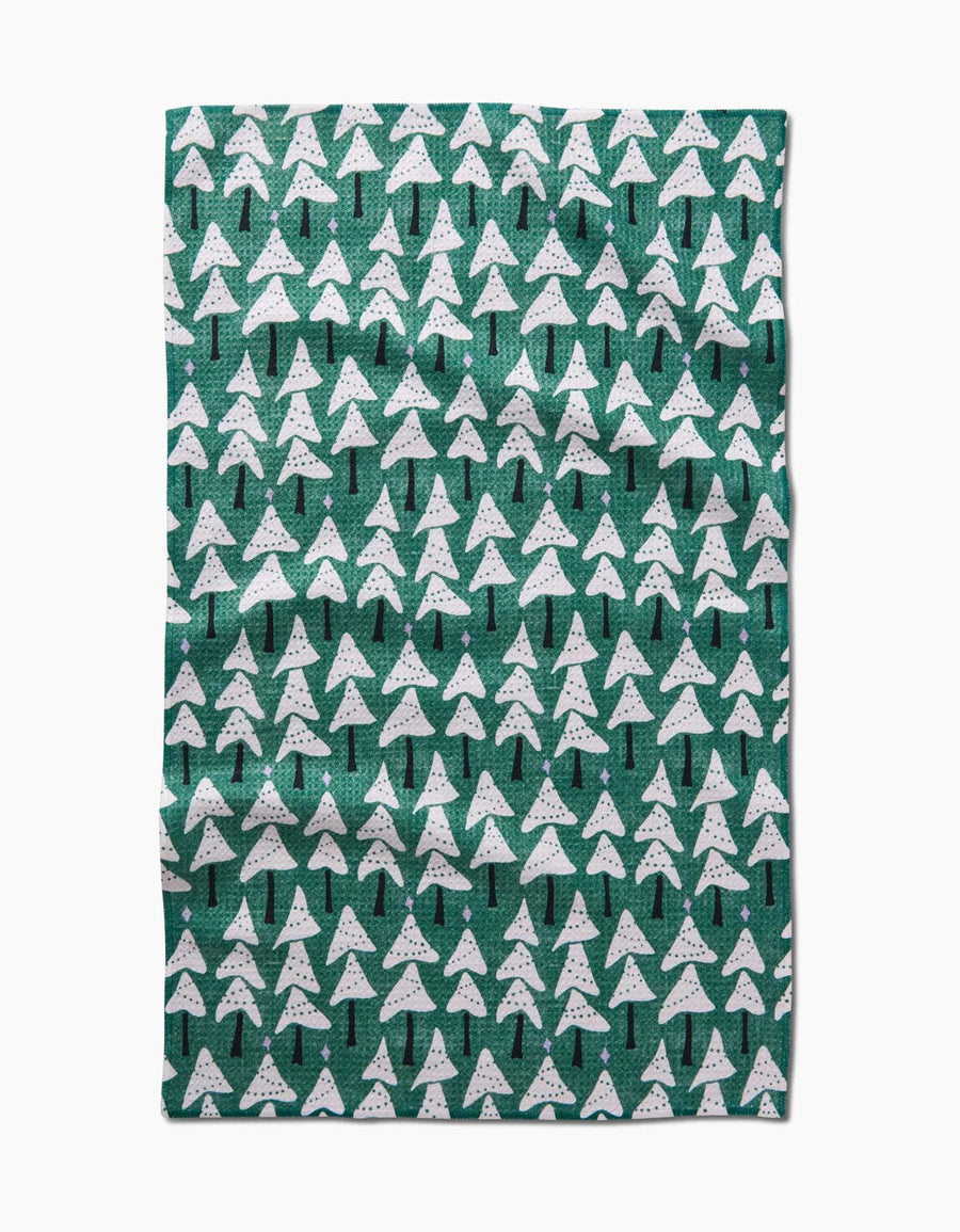 Super Absorbent Kitchen Tea Towels Tabletop Geometry Angelina Trees 